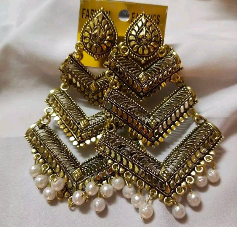 party wear Golden Earrings