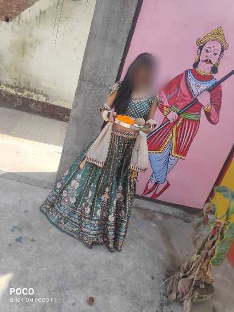 Stunning Green Embroidered Lehenga Choli