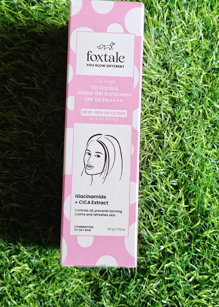 Foxtale Oil Control Water Gel Sunscreen SPF 50