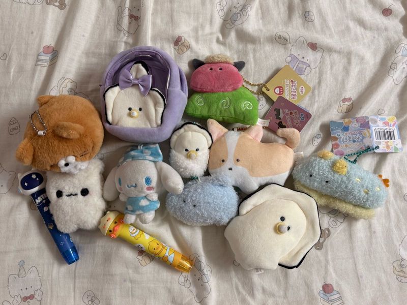 mascot and eraser set