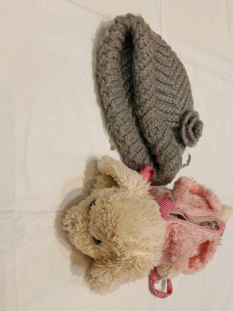 Adorable Stuffed Animal Backpack
