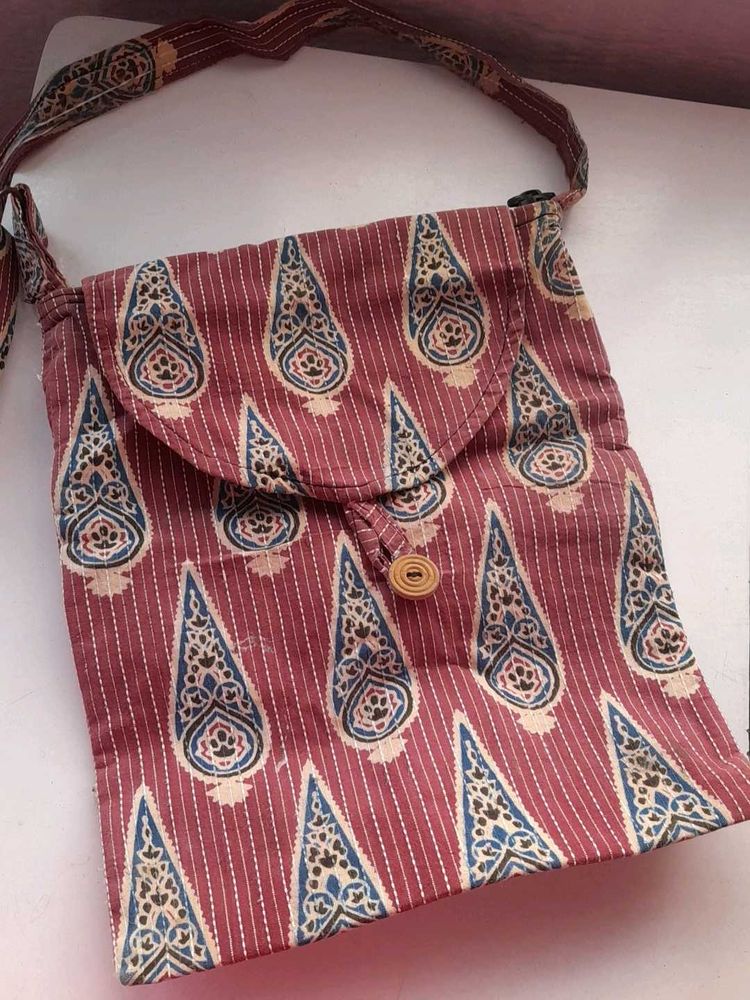 Paisley Print Crossbody Bag
