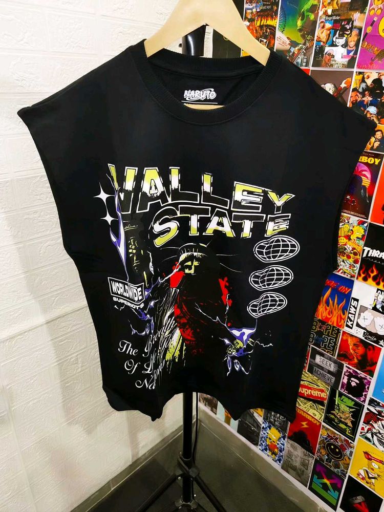 VALLEY GRAPHIC PRINTED OVERSIZE TANK TOP 😎❤️‍🔥🔥
