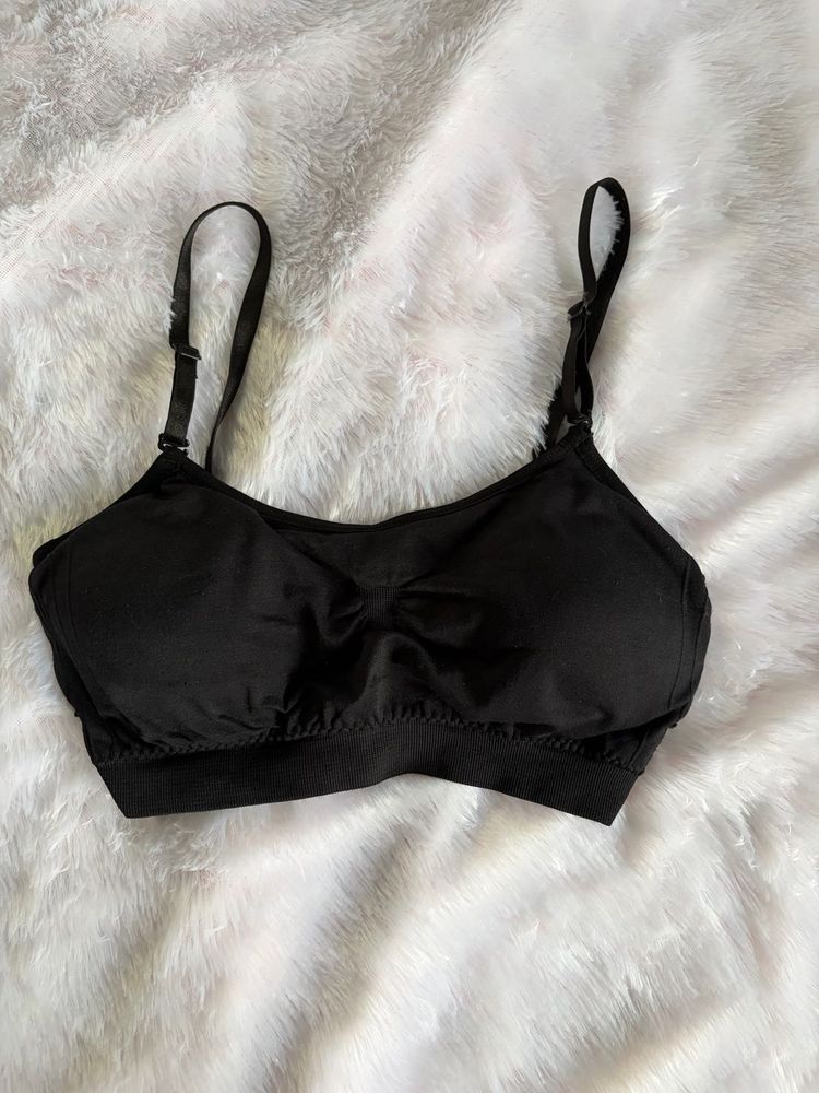 Comfortable Black Bra