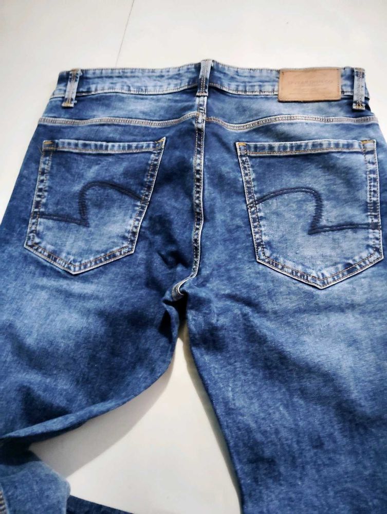 like new .Blue Wash Denim Jeans