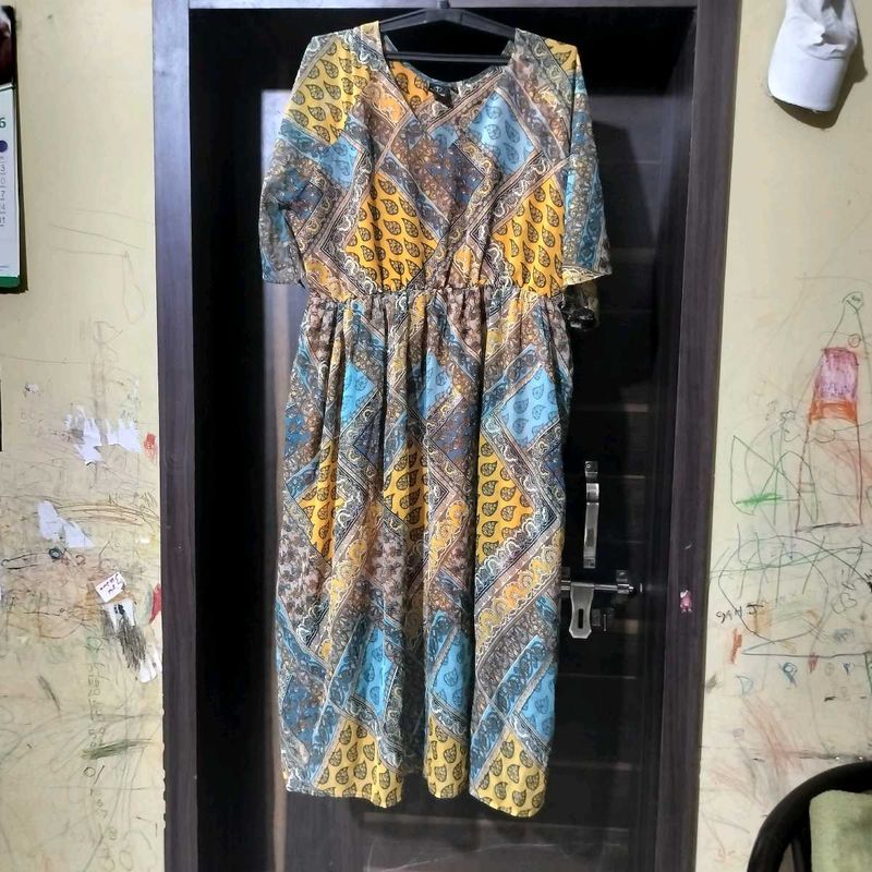 Multicolour Beach Dress