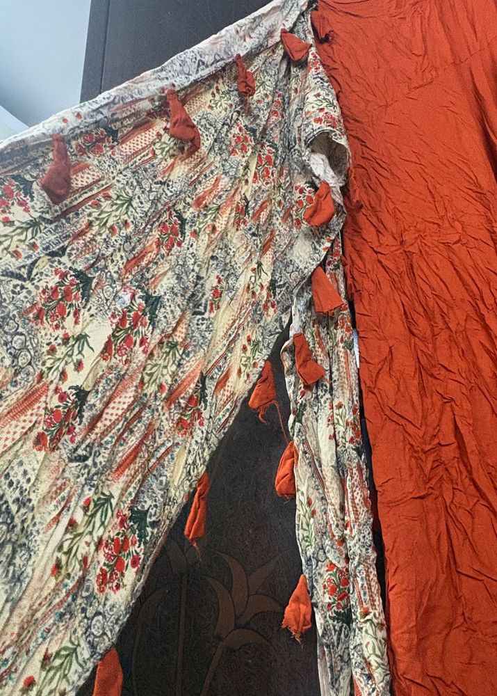 Designer Anarkali kurta with dupatta