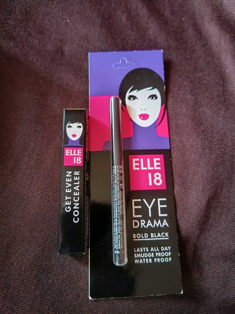 Elle 18 Eye Drama Kajal &amp; Concealer