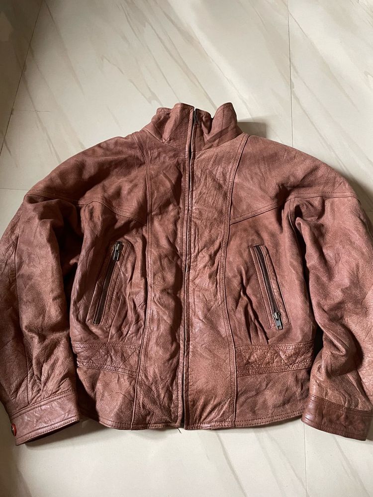 Faux Leather Jacket