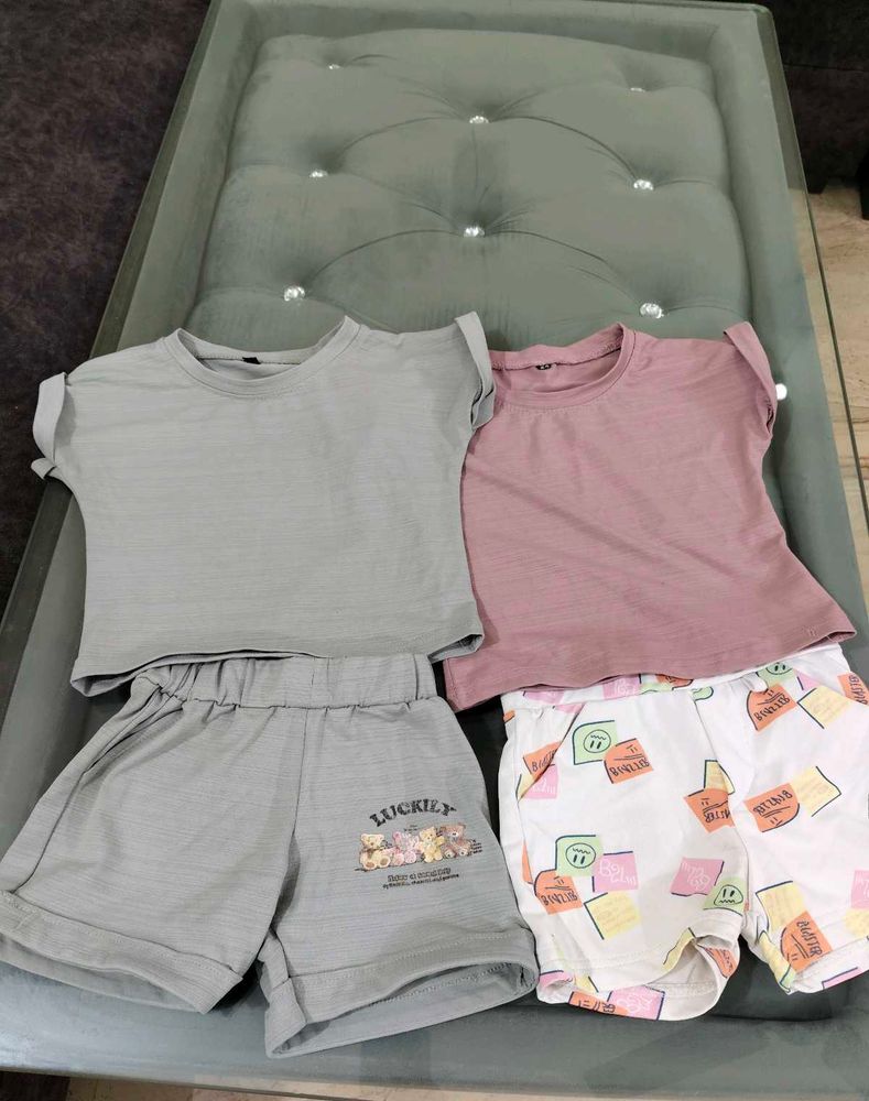 Adorable Kids T-Shirt and Shorts Set 1-3 years