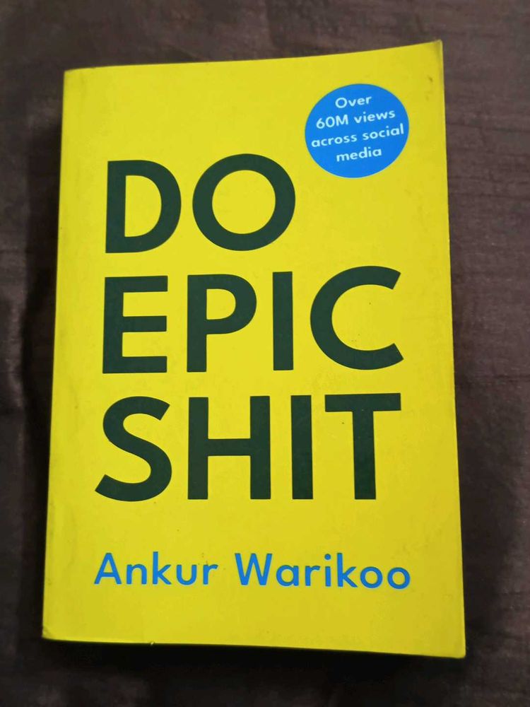 Do Epic s*it Book by Ankur Warikoo
