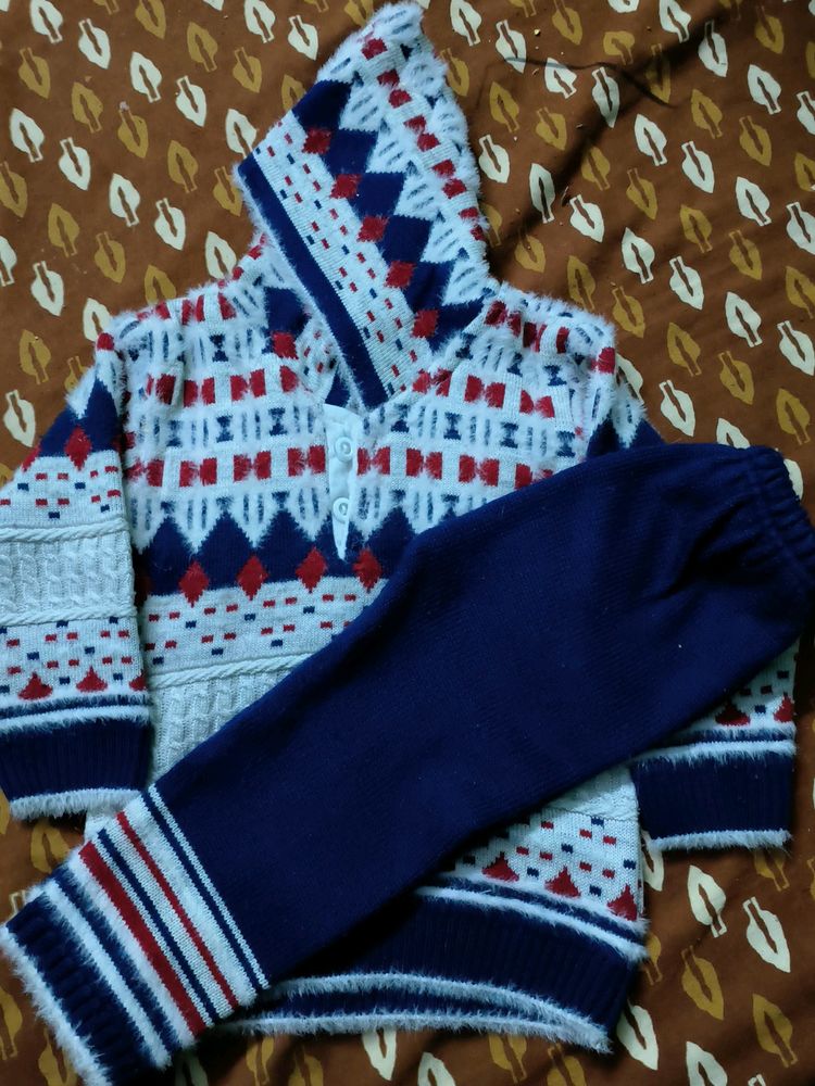 Baby Sweater With Leggings (Unisex)