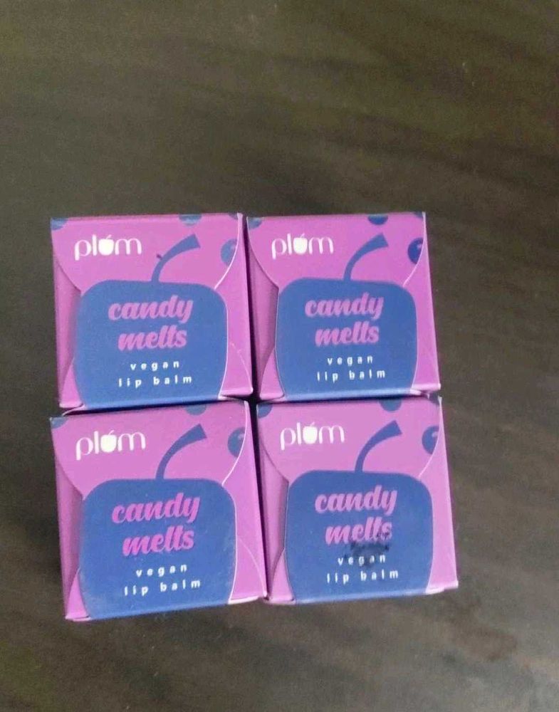 Plum Candy Melts Vegan Lip Balm - 1 pc