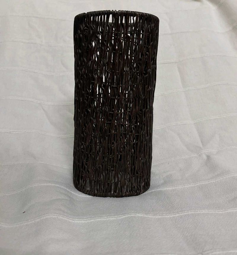 Woven Home Decor/ Candle Holder