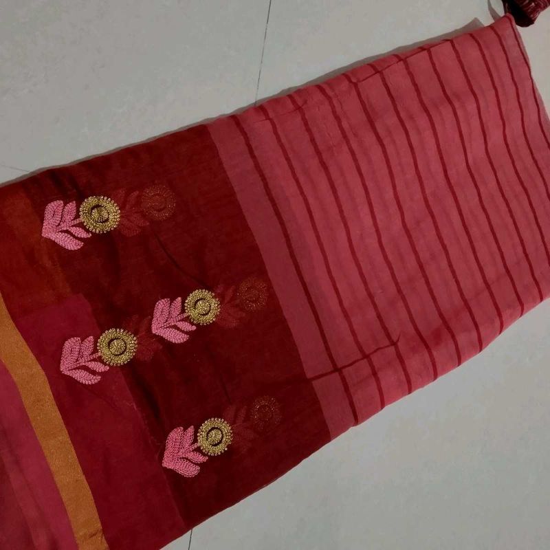 Beautiful Embroidered Saree