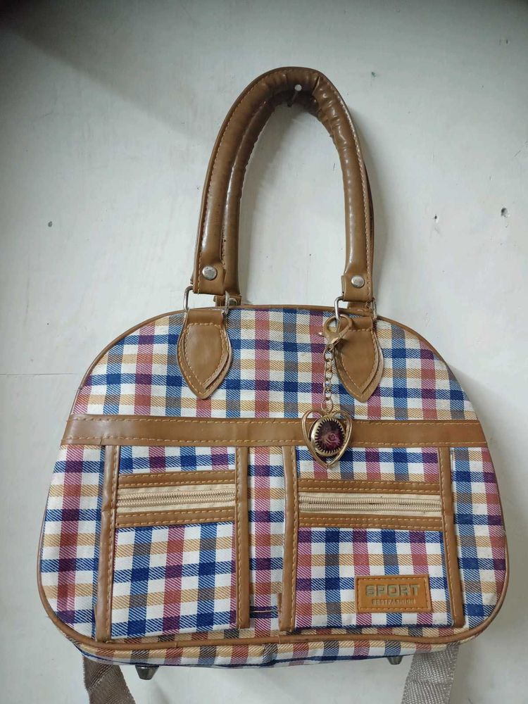 Cute Plaid Hobo Handbag