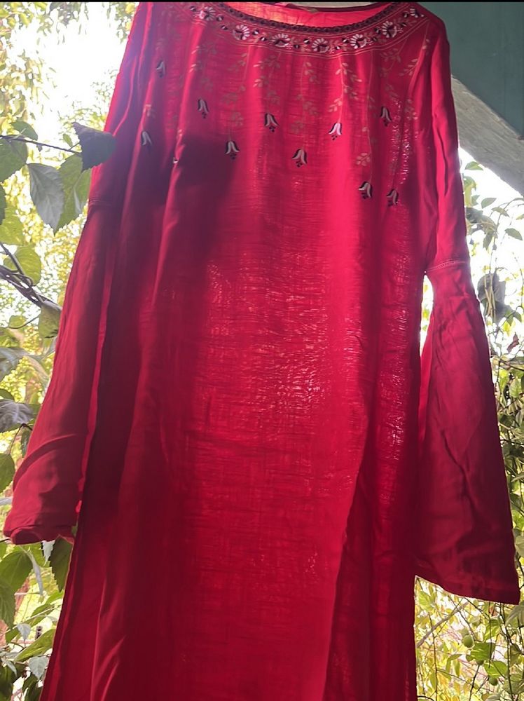 Women’s Bell  sleeves Kurta