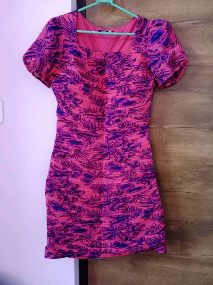 ❗️PRICE DROPPED❗️TOKYO TALKIES BRANDED PINK DRESS