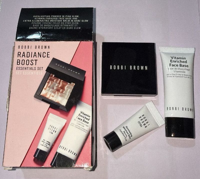 Bobbi brown radiance boost set