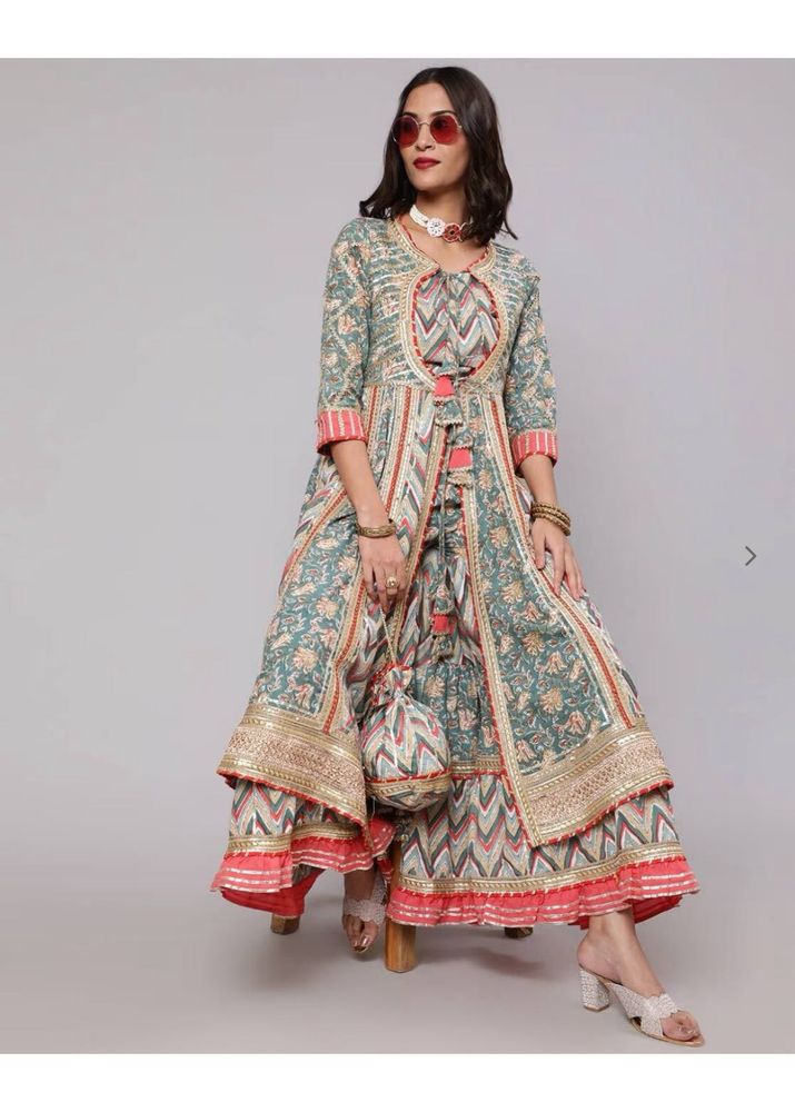 Elegant Kurta Set &amp; Dupatta wine color available
