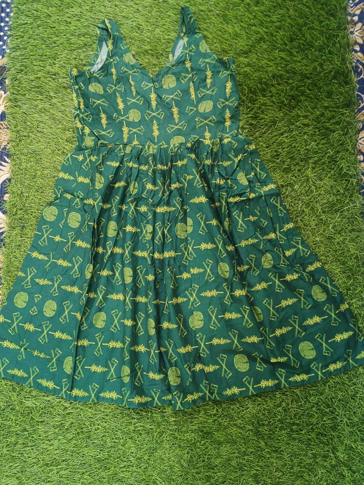 Cotton XL Size Mini Dress
