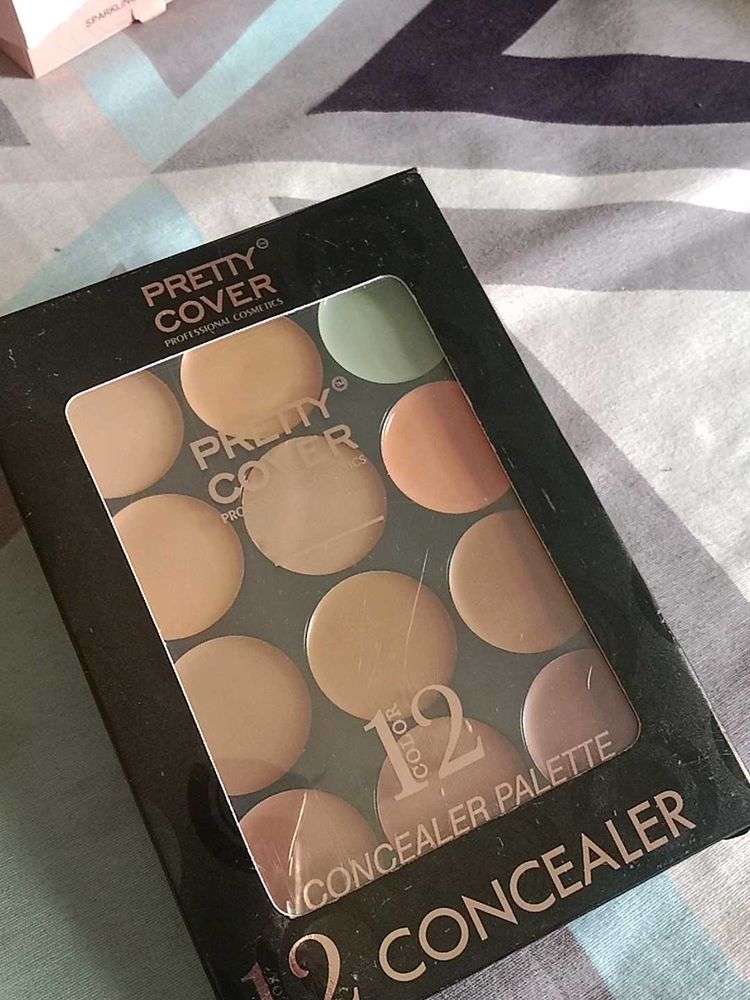 Pretty Cover 12 Color Concealer Palette