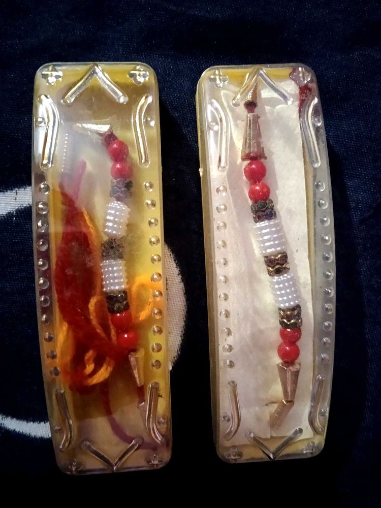Set of 2 Traditional Rakhi Bracelets