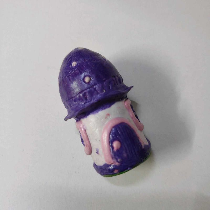 Unique Purple Mushroom House