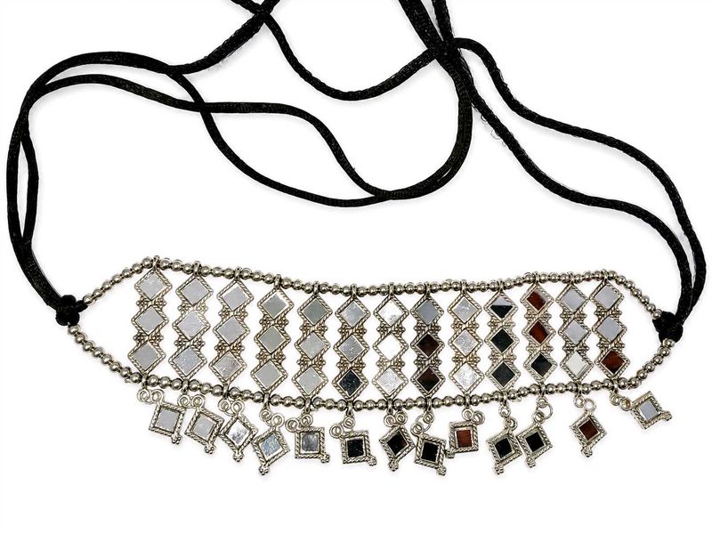 Mirror Work Choker Necklace