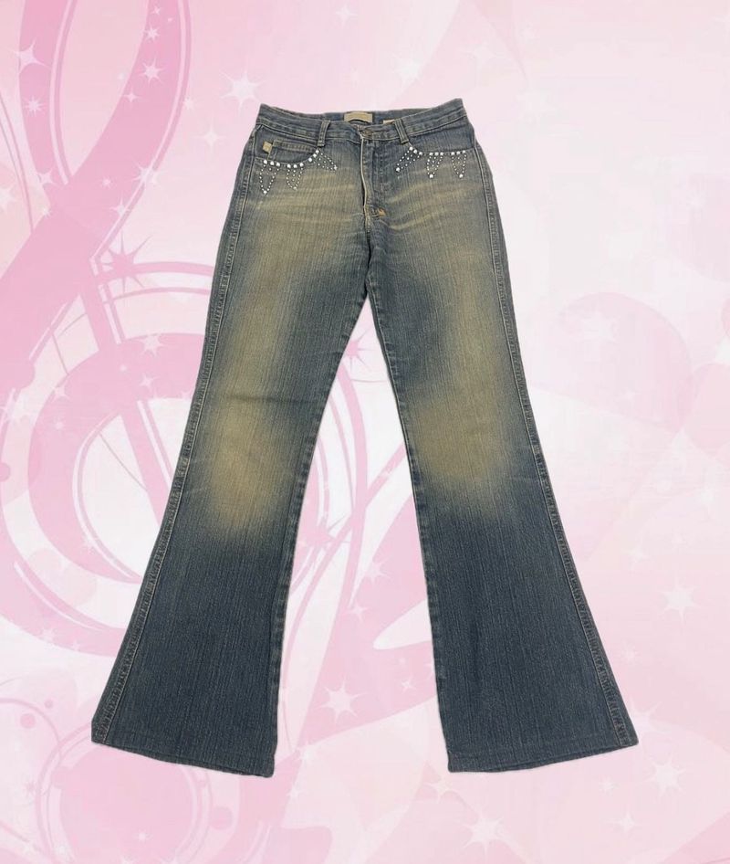 y2k embellised jeans