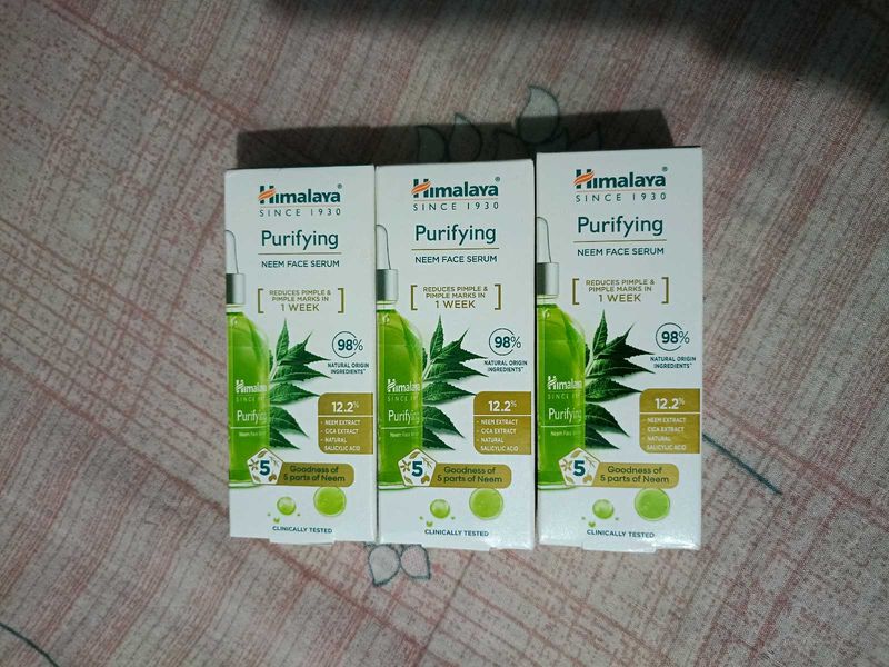 Himalaya Purifying Neem Face Serum (2 Pcs)