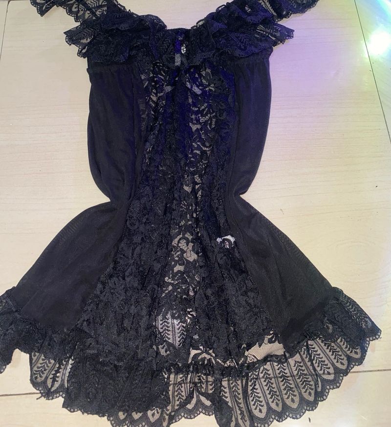 Black Lace Camisole