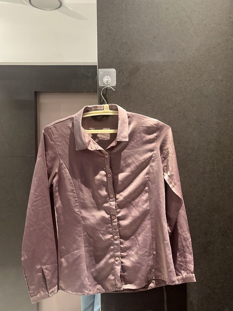 satin shirt