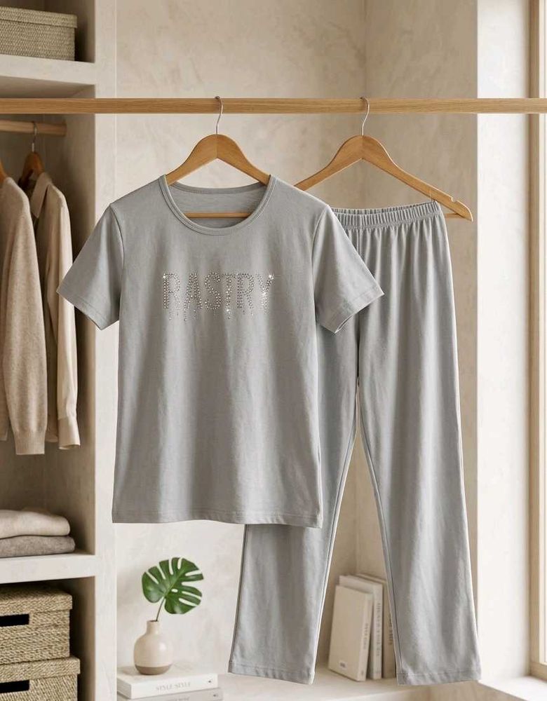 Comfortable "Pastry" Pajama Set