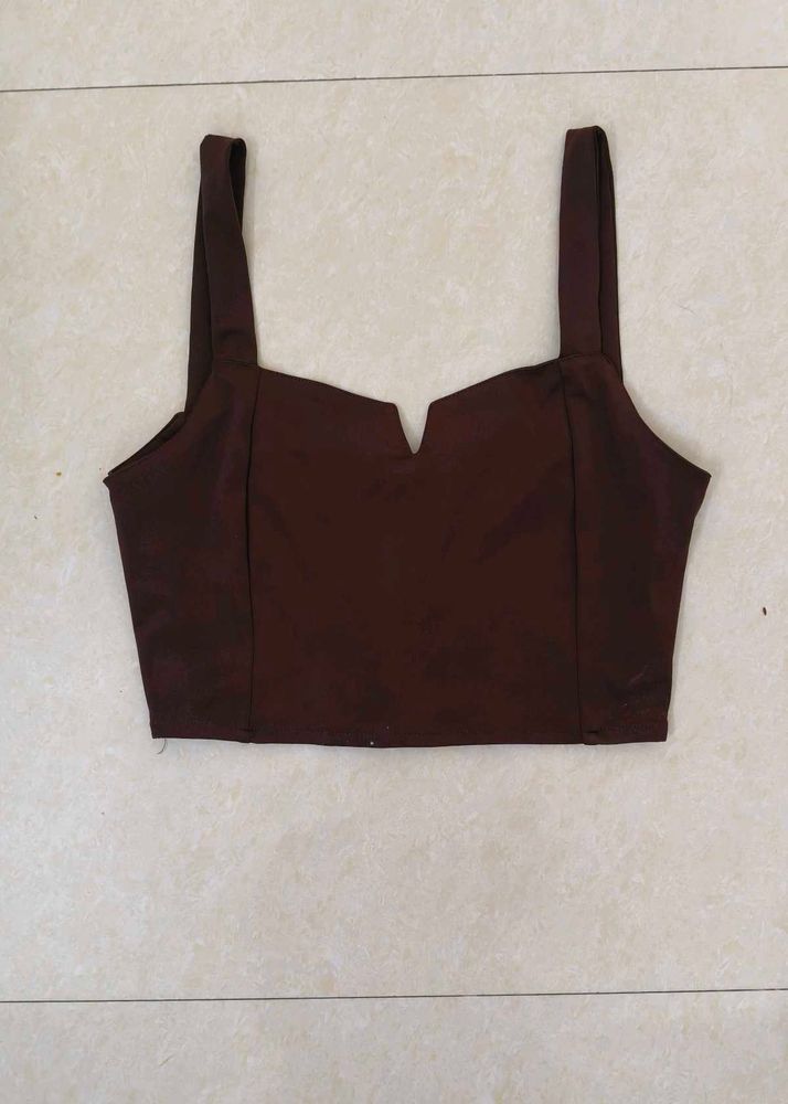 littlebox brown colour ord set (only top)