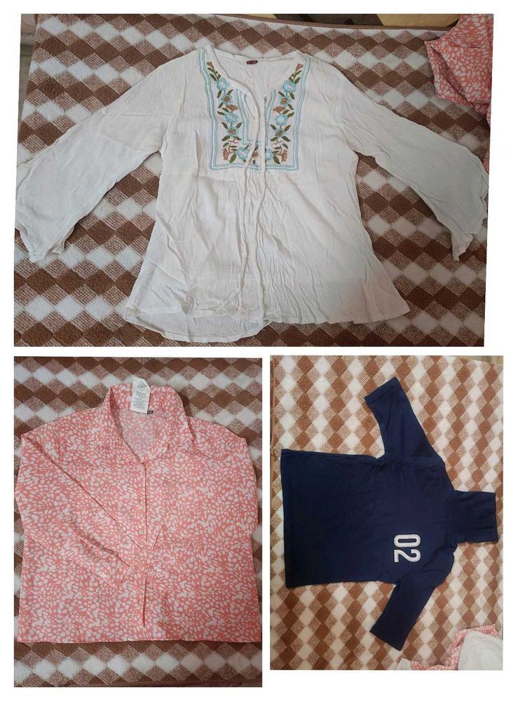 Pack of 3 top and tunics