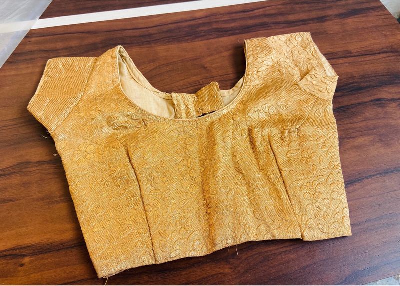 Rose Golden Design Blouse For Girls 💗