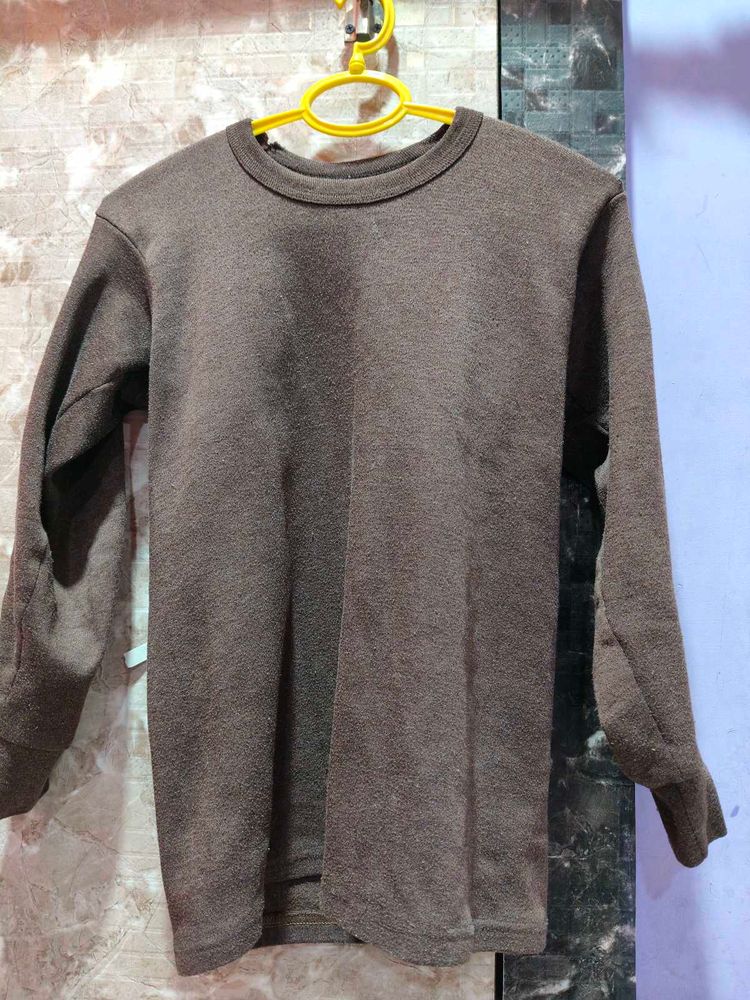 Thermal Innerwear Women Brown Long Sleeve