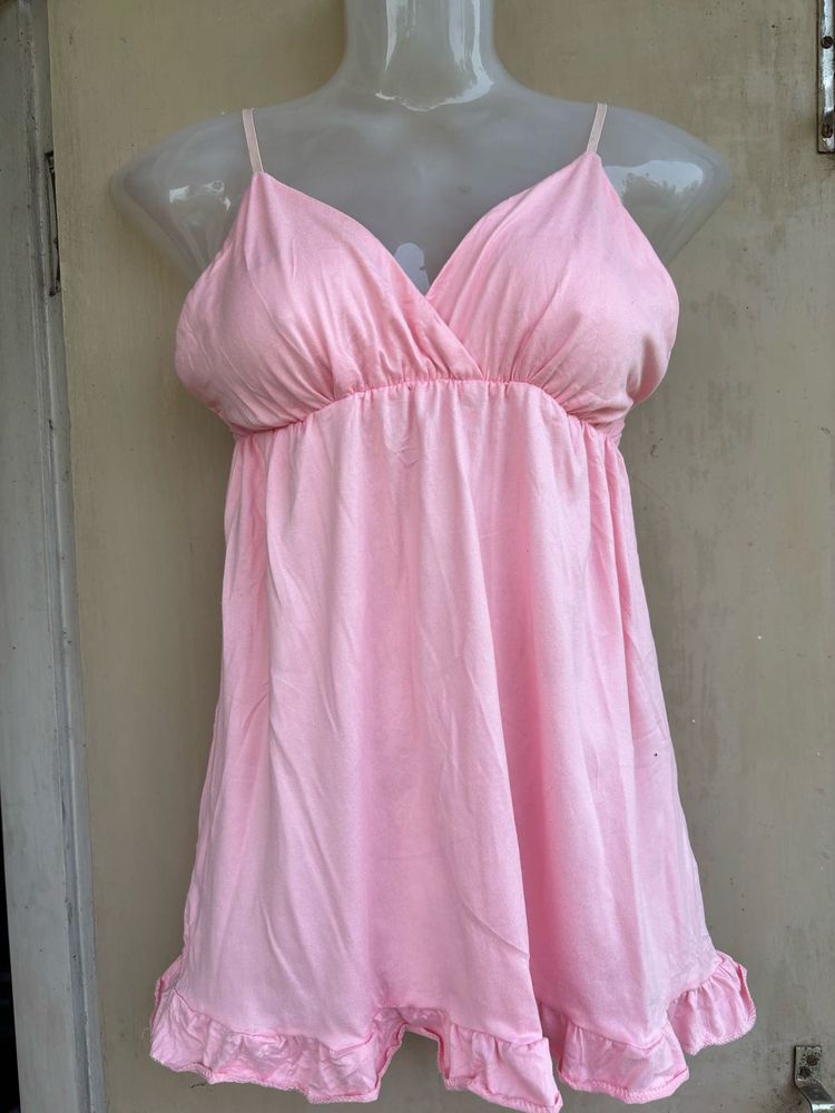 Cute Pink Babydoll Nightie