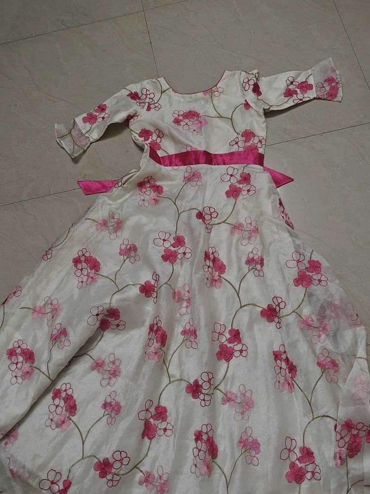 Elegant Floral Gown