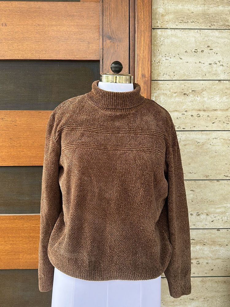 Unisex Branded High Neck Sweater