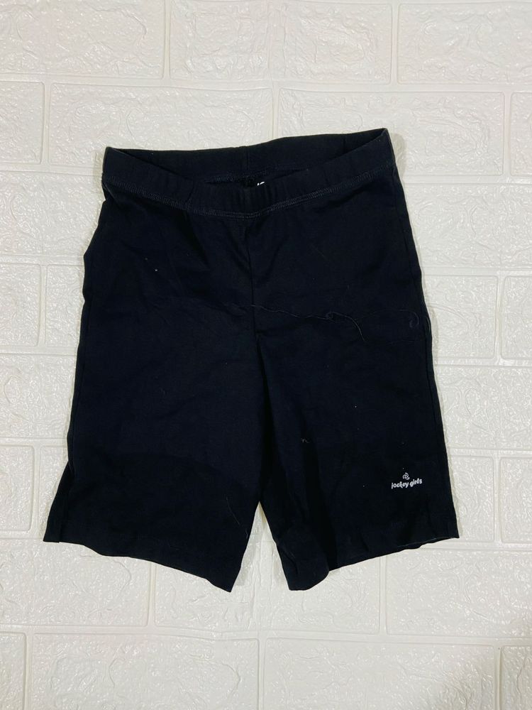 Jockey Girls Black Shorts