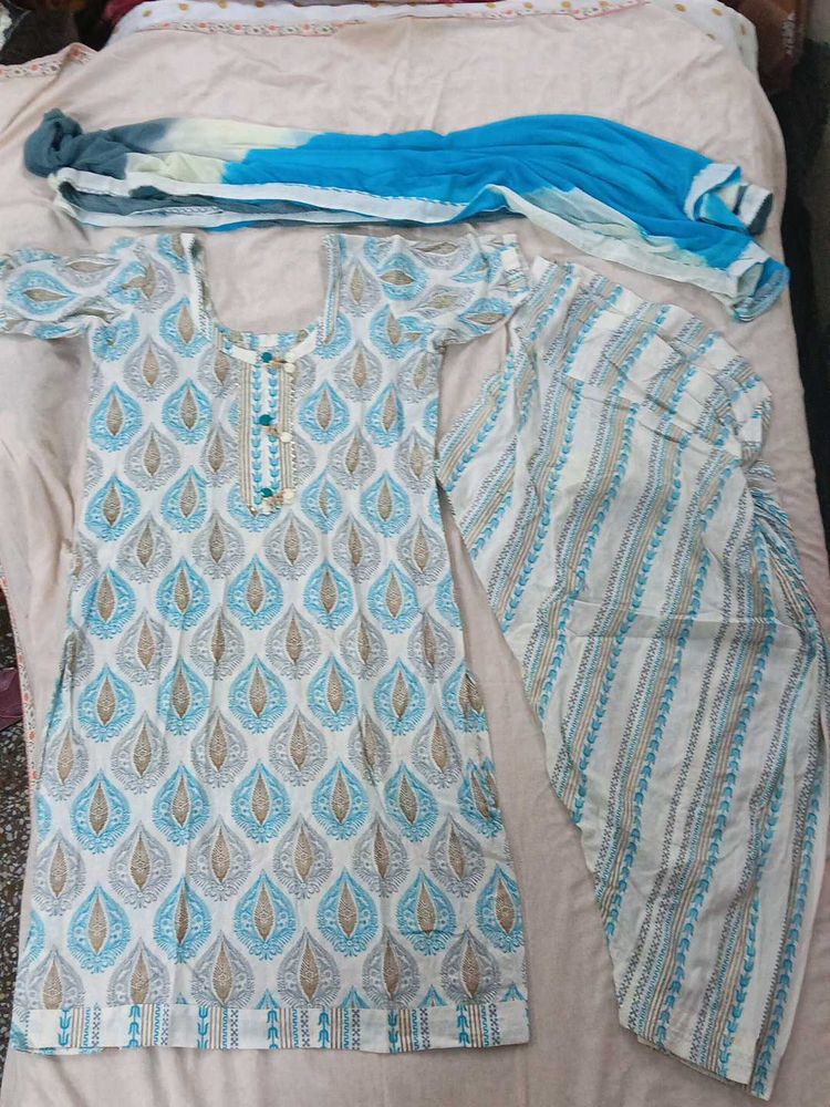 Designer Kurta Set with Dupatta
