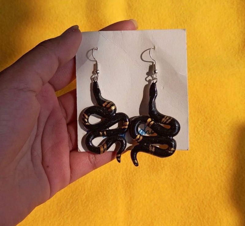 Unique Snake Earrings