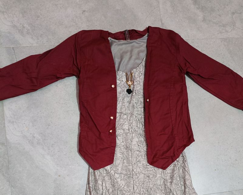 Coat Model Long Top