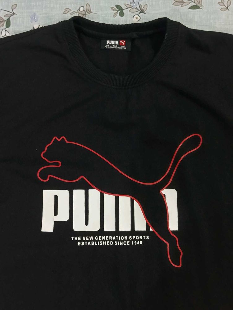 Puma Black T-Shirt