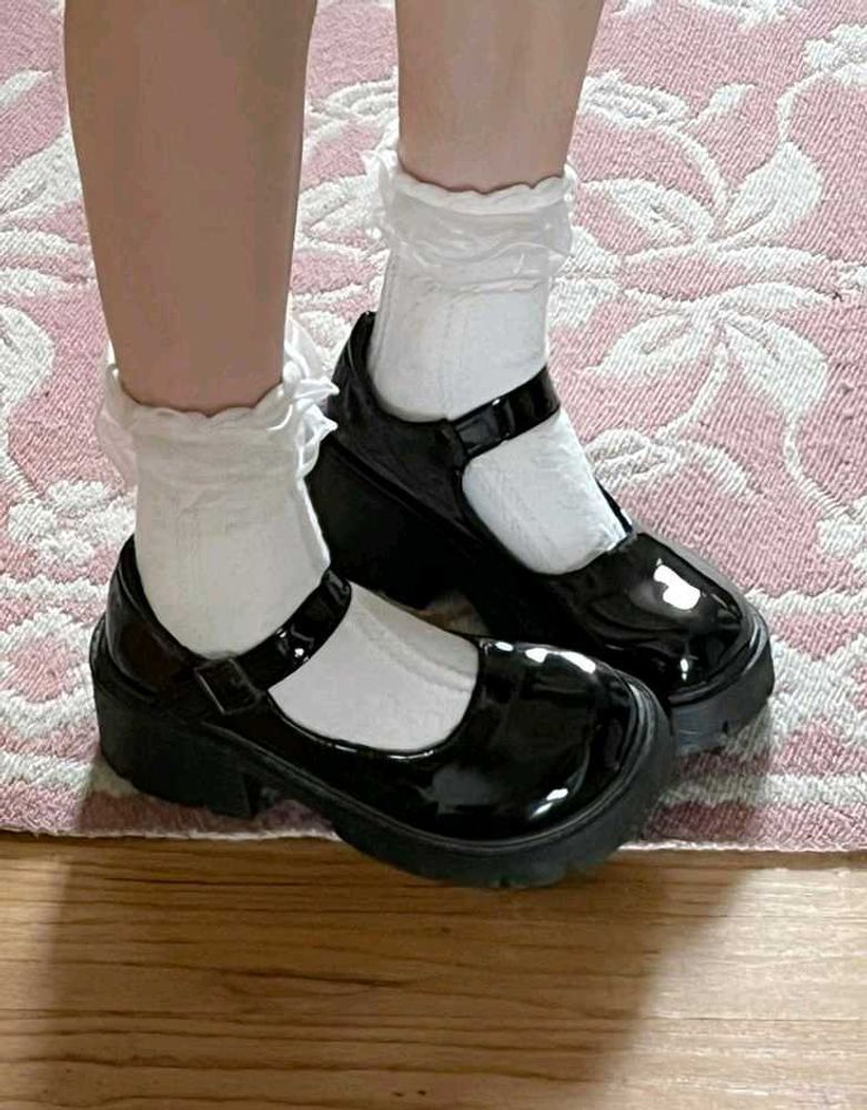 Platform Mary Janes