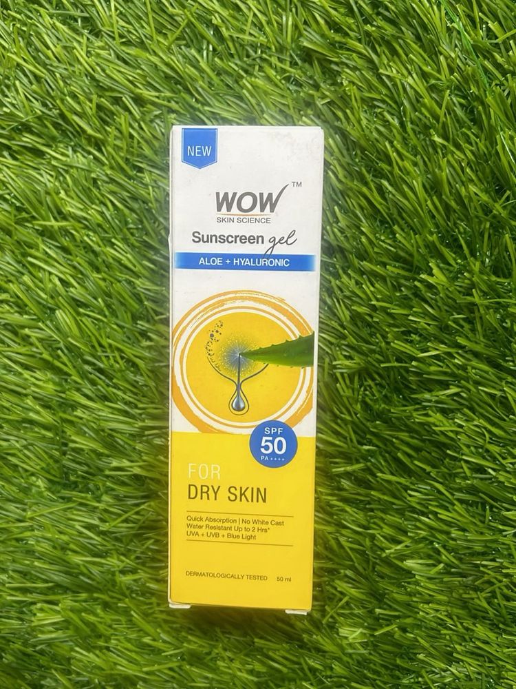 WOW Skin Science Sunscreen Gel SPF 50