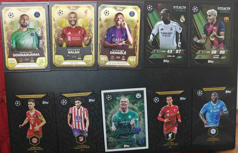 Topps Match Attax Elite Insert Lot