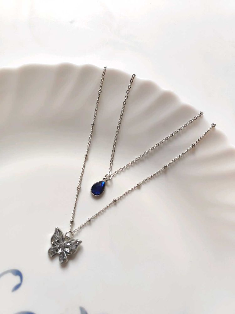 Korean Double Layer Princess Necklace